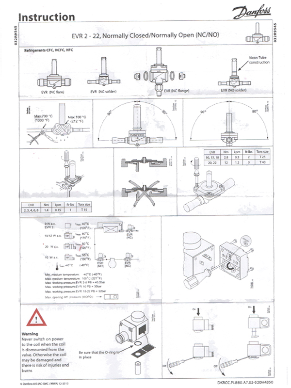 丹弗斯电磁阀EVR6